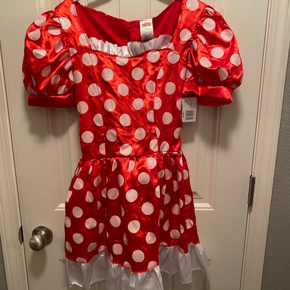 Minnie Mouse Juniors Halloween Costume Medium 8/10
